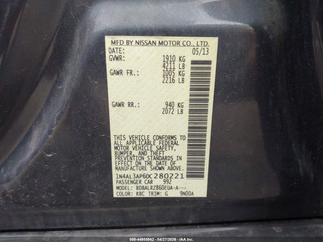 Nissan Altima 2.5 S