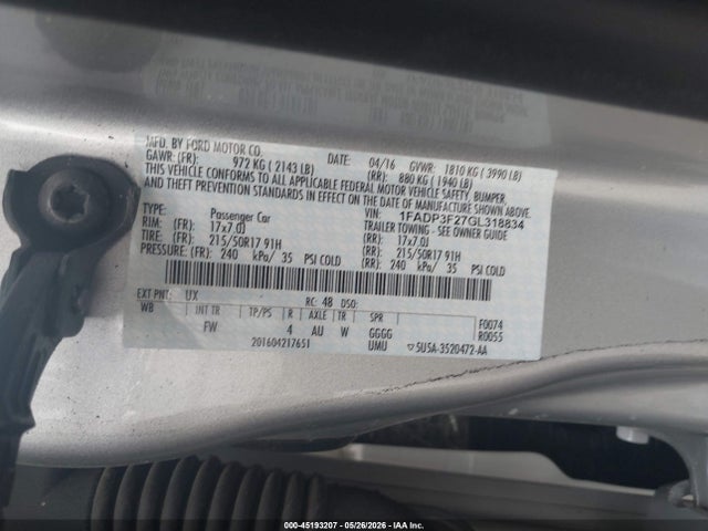 Ford Focus Se