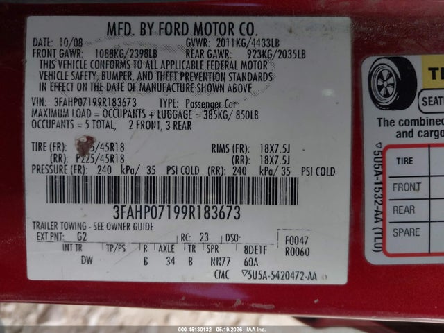 Ford Fusion Se