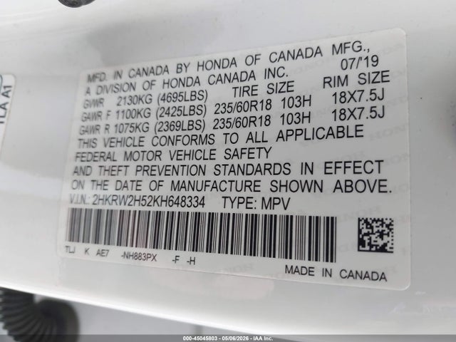 Honda CR-V Ex