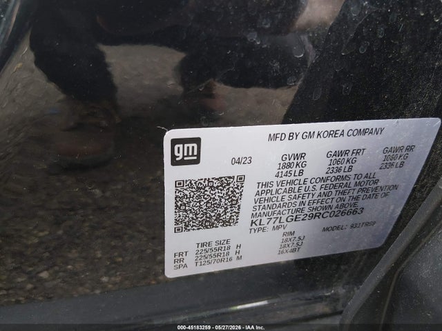 Chevrolet Trax Fwd 1rs