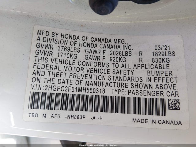 Honda Civic Lx