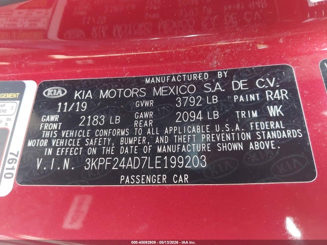 Kia Forte Lxs