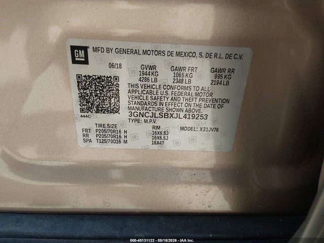Chevrolet Trax Lt