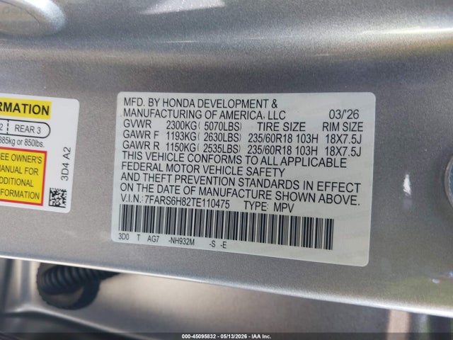 Honda CR-V Hybrid Awd Sport-l