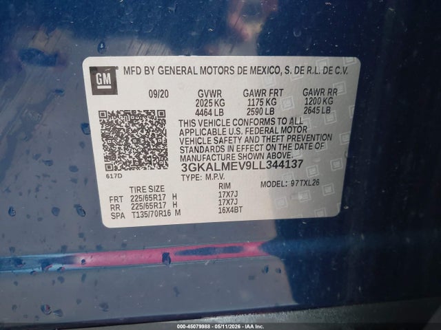 GMC Terrain Fwd Sle