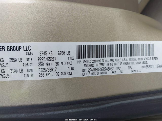 Chrysler Town & Country Touring-l