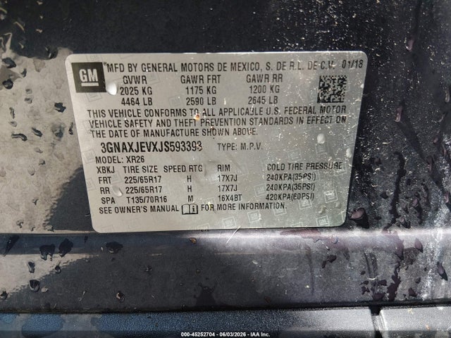 Chevrolet Equinox Lt