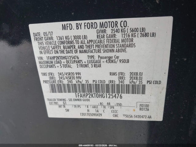 Ford Taurus Sho