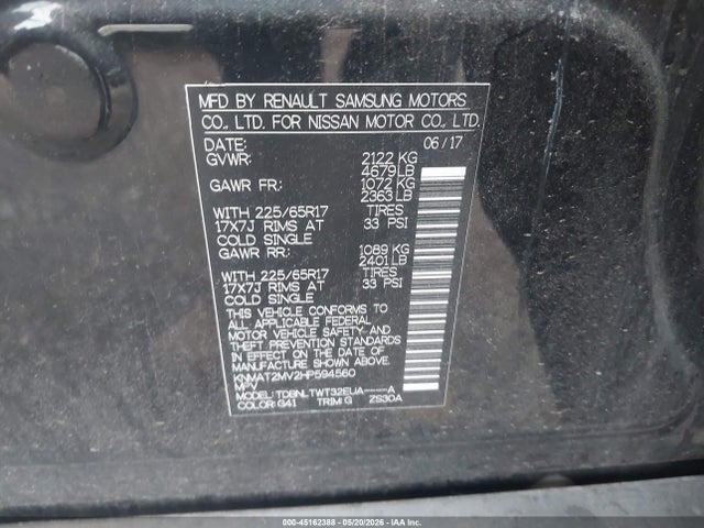 Nissan Rogue Sv