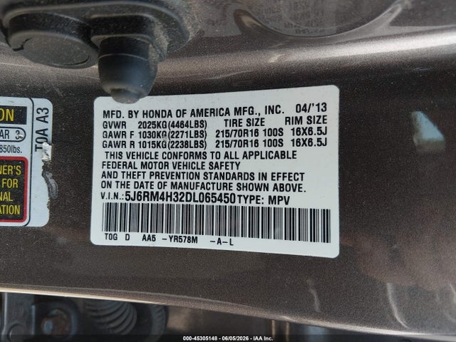 Honda CR-V Lx