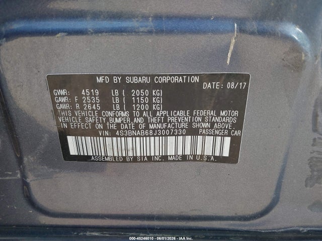 Subaru Legacy 2.5i
