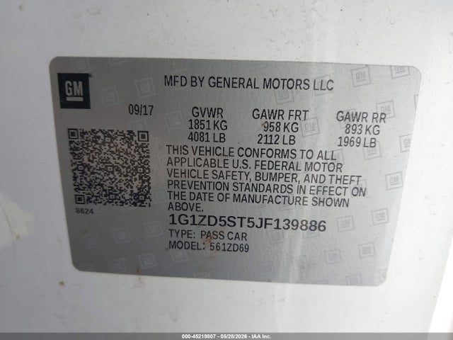Chevrolet Malibu Lt