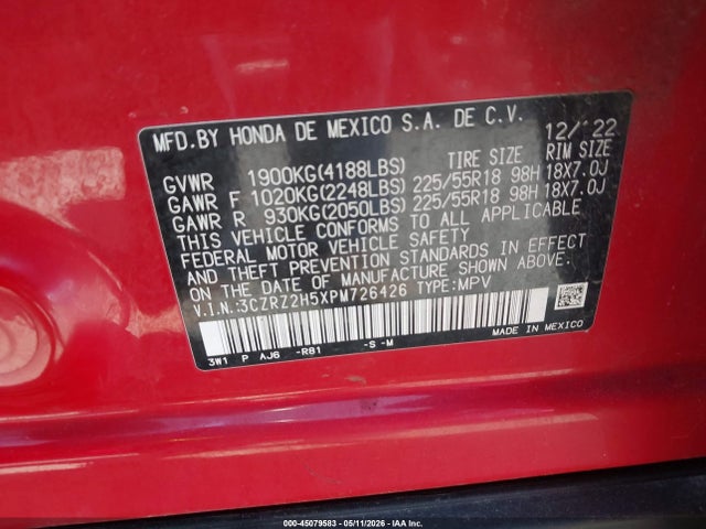 Honda HR-V Awd Sport