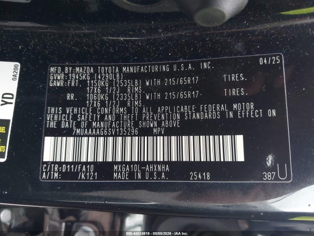 Toyota Corolla L