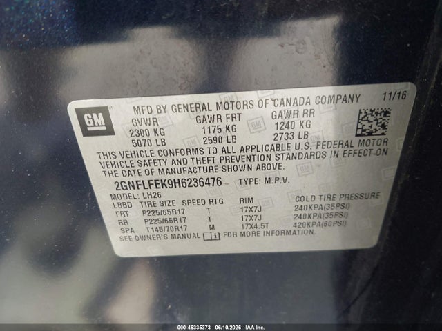 Chevrolet Equinox Lt