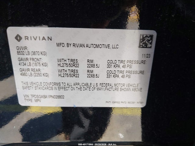 Rivian R1s Adventure