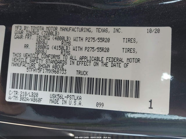 Toyota Tundra Limited
