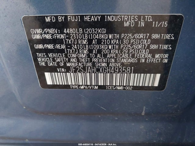 Subaru Forester 2.5i Limited