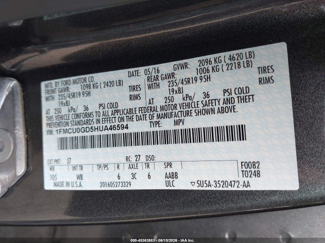 Ford Escape Se