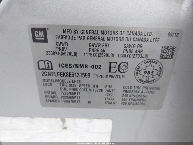 Chevrolet Equinox Lt