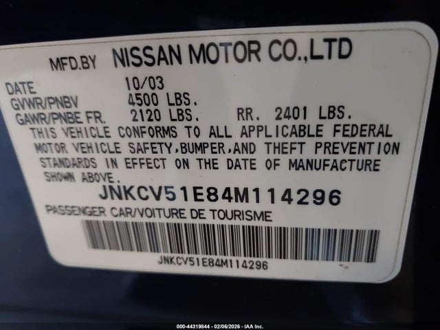 INFINITI G35