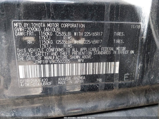Toyota RAV4 Xle