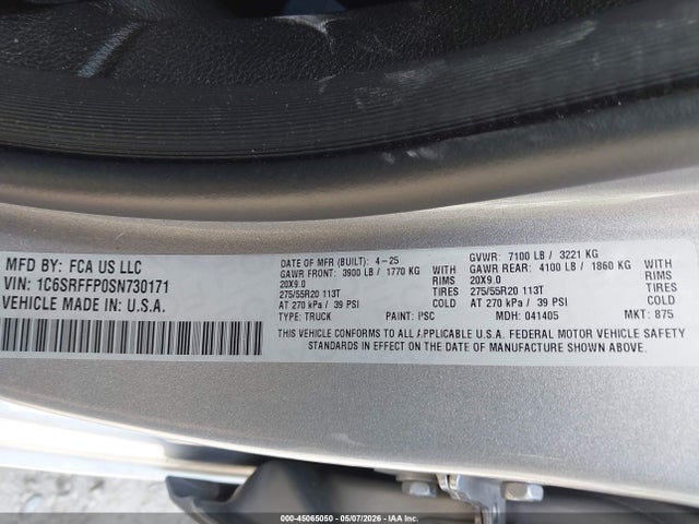 Ram 1500 Big Horn  4x4 5'7 Box