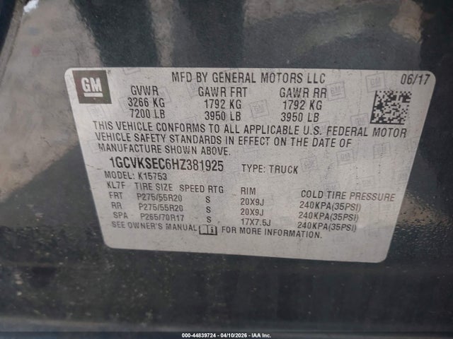 Chevrolet Silverado 1500 1lz