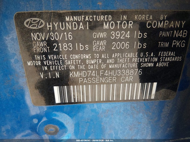 Hyundai ELANTRA Se