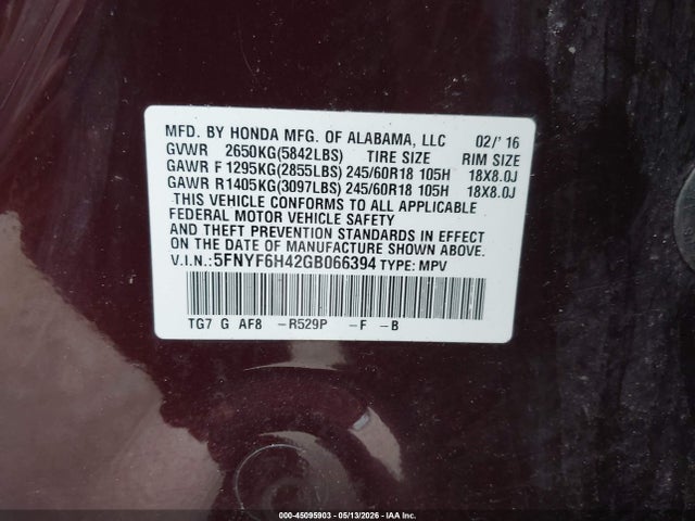 Honda Pilot Ex