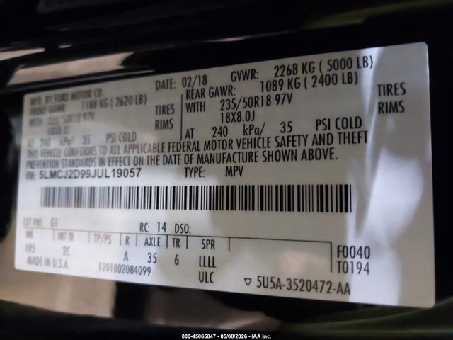 Lincoln MKC Select