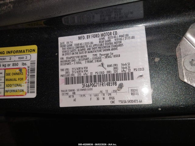 Ford Fusion S