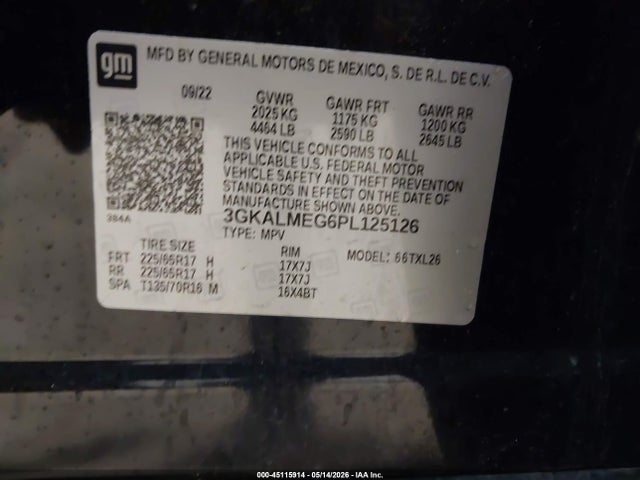 GMC Terrain Fwd Sle