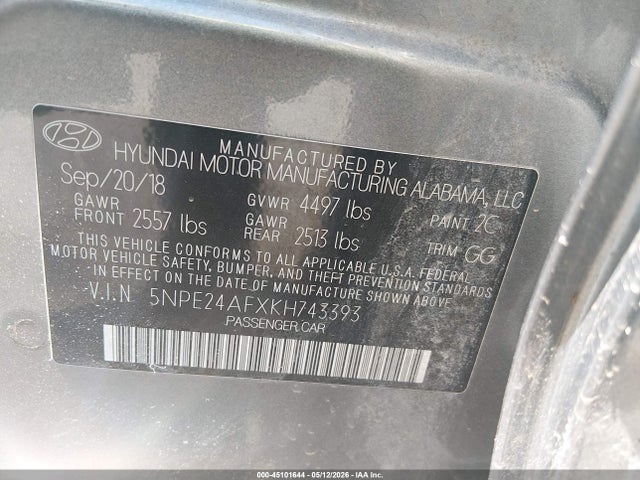 Hyundai SONATA Se