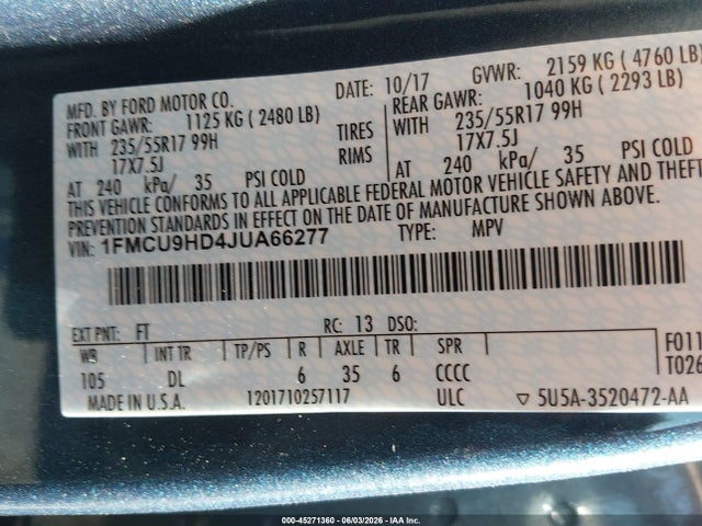 Ford Escape Sel