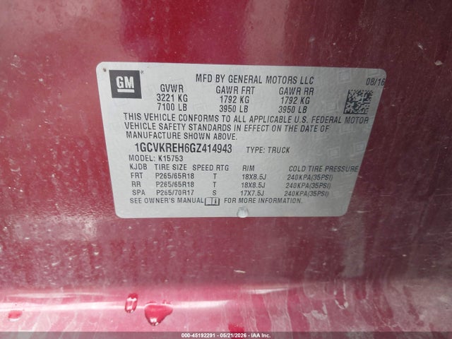 Chevrolet Silverado 1500 1lt