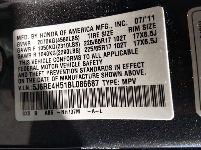 Honda CR-V Ex