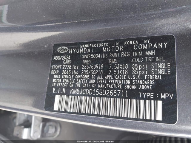 Hyundai TUCSON Sel Convenience