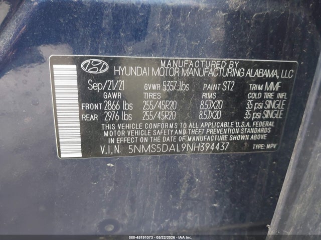 Hyundai SANTA FE Calligraphy