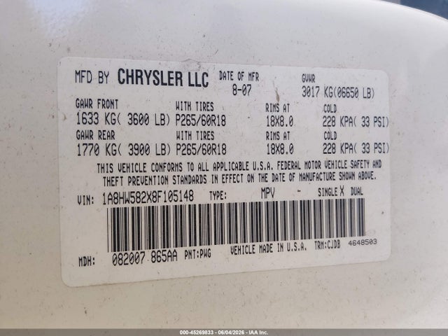 Chrysler Aspen Limited