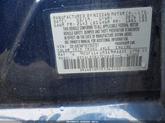 Nissan Sentra Sv