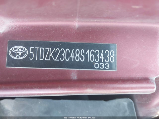 Toyota Sienna Le