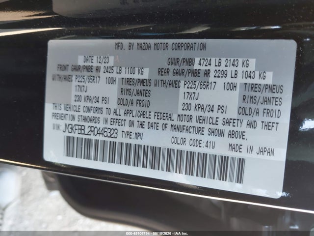 Mazda Cx 2.5 S Select