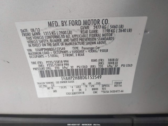 Ford Taurus Sel