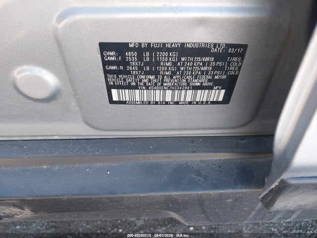 Subaru Outback 3.6r Limited