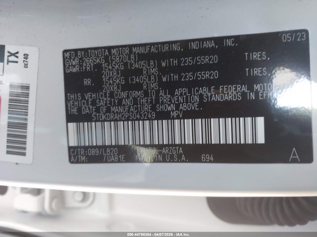 Toyota Highlander Limited