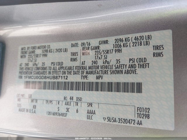 Ford Escape Se