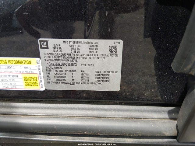 Chevrolet Traverse 2lt