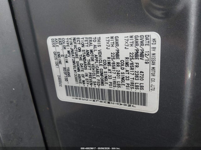 Nissan Rogue S Intelligent Awd